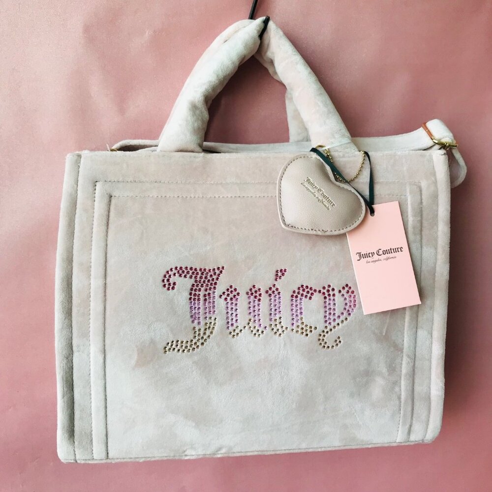 Juicy Couture Dusty Blush Big Spender Large Tote Brand New With Tags